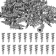 thumbnail image 1 of Miangastore Metal Self Drilling Drywall Anchors Zinc Alloy 100Pcs 1.2X0.5In, 1 of 9