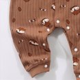 thumbnail image 7 of CAUYDY Baby Boy Gift Newborn Clothes Preemie Long Sleeve Bodysuit Infant Boys Sleepers Fall Winter Toddler Romper Pajamas 0-3M 6-9M 12-18M Brown for Sizes 0-3 Months, 7 of 7