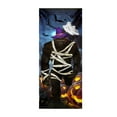 thumbnail image 2 of 3D Skeleton Ghost Witch Door Cover Curtain for Halloween Party Indoor Garage Window Wall Decor, 2 of 9