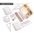 thumbnail image 4 of Estuche transparente para lápices, bolsa para marcadores de gran capacidad para niños y niñas, estuche transparente para lápices, estuche para marcadores, bolsa estacionaria para oficina, colegio,, 4 of 6