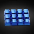 thumbnail image 4 of KEINXS 12Pcs/Set PET Electroplating Gaming Keyboard Key Caps Replacement Button Set, 4 of 8