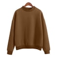 thumbnail image 2 of FNFYFH Mock Neck Sweatshirt for Women Long Sleeve Pullover Tops Fall Loose Crewneck Sweatshirts, 2 of 4