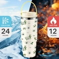 thumbnail image 5 of Ochapa Camellia 30oz Tumbler Stainless Steel With Handle Flip Straw, Leakproof Travel Mug iced Coffee Cup, Birthday Mothers Day Christmas Gifts For Women Friends Girls Flower Lovers, 5 of 7