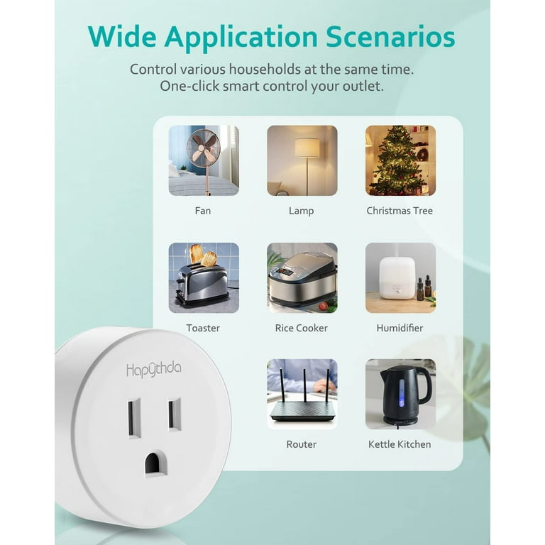 4-pack Wireless Remote Control Power Outlet Plug Socket Switch EU Plug