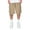 Khaki, variant on Victorious Men's Utility Cargo Jogger Shorts JS70 - KHAKI - LRG