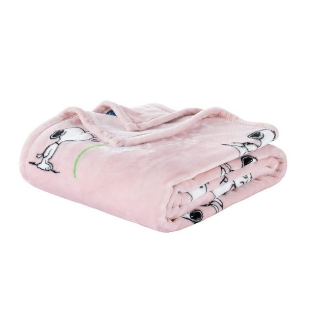 Cute Cartoon Snoopy Flannel Blanket Lunch Break Sofa Decoration Blanket
