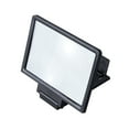 thumbnail image 1 of Universal Screen Magnifier Cell Phone Movie Video Amplifier with Foldable Holder Stand (Black), 1 of 7