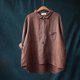 thumbnail image 1 of ICHUANYI Clearance Women's Summer Casual Round Neck Short Sleeve Flower Printing Loose Shirt Tops(Brown, L) ICHUANYI WER2023081404327, 1 of 7