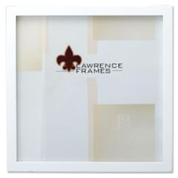 LawrenceFrames 12 x 12 in. Wooden Picture Frame, White