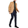 thumbnail image 2 of Tommy Hilfiger Mens Modern Fit Corduroy Two Button Blazer Jacket, Beige, 40 Regular, 2 of 2