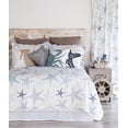 thumbnail image 2 of North End Decor Starfish Reef Coastal Quilt, Twin 2-Piece Bedding Sets, 68"x89", White, 2 of 3