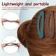 thumbnail image 3 of 7 pinzas para el cabello ovaladas, mate, planas, para peinado, accesorios para el cabello para adolescentes, 3 of 7