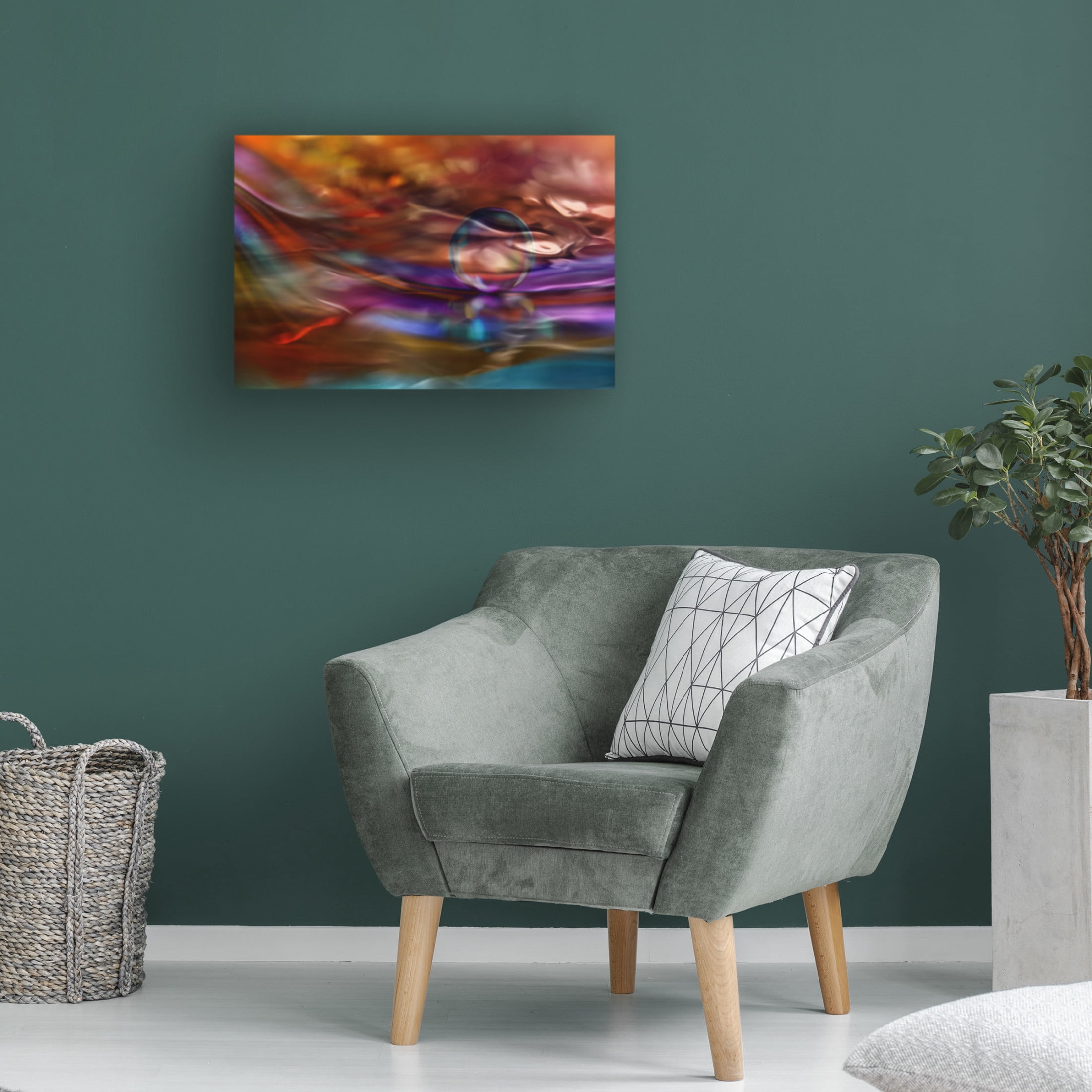 Canvas Wall Art - Heidi Westum 'Transparent' Wall Art for Living Room, Bedroom, or Office D?cor by Trademark Fine Art - 19 x 12 Inches