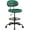 Green, variant on HUANG Armless Drafting Chair, Footrest Ring, Faux Leather, Adjustable Height, Standing Desk, Pink