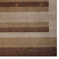 thumbnail image 4 of Rugsotic Carpets Hand Knotted Wool Area Rug 8'x10' Brown Light Beige Contemporary Rectangle Indoor Rug for Living Room, Bedroom Antimicrobial L0C904, 4 of 4