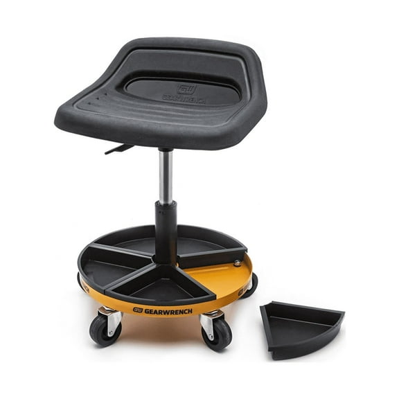 GearWrench 86994 Roller Creeper Seat with Magnetic Trays