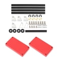 thumbnail image 1 of Mini Chariot Utilitaire Roulant, Chariot de Rangement à 2 Niveaux pour Outils, Chariot à Outils Roulant sur Roues, Atelier Mobile Garage Accessoires de Réparation RC pour 1/8 1/10 1/12 1/16, 3.4x1.7x3.3 Pouces, 1 of 7