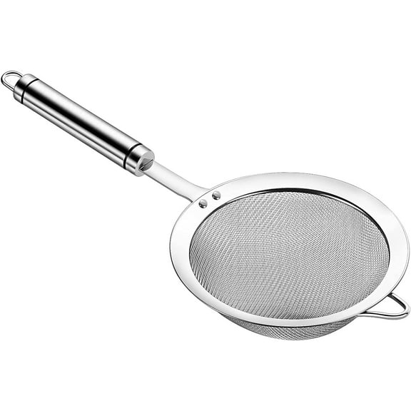 Stainless Steel Extra Large Spider Strainer Skimmer Spoon for Frying and Cooking,Professional Kitchen Skimmer Ladle,with Long Sturdy Handle,Multi-functional Filter Spoon,Kitchen appliances