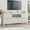 Antique White, variant on Kselythan Farmhouse TV Stand for 75/80 Inch TVs,Long Entertainment Center with 6 Storage Drawers & Soundbar Shelf,Media Console Cabinet Table,Television Consoles Stands for Living Room,Bedroom
