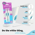 Enday Liquid Paper White Out Pen 7 ml Correction Fluid Ink Eraser, 12
