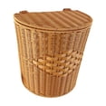 thumbnail image 1 of Cesta de polipropileno para exteriores, mochila para recoger hojas de té, cesta con correas para los hombros, 33 x 24 x 34 cm, multiusos, tejida a, 1 of 8