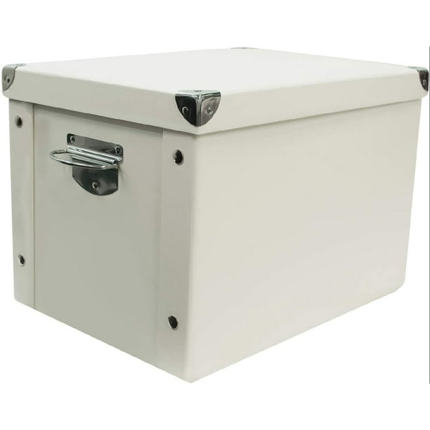 Decorative Storage Cardboard Boxes with Lip Sturdy Organizer Gift Boxes