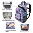 thumbnail image 5 of JIALIOU 14" Laptop Backpack Waterproof Airline Approved Stylish Casual Daypack for Travel Business College Work, Beautiful Alien Landscape, 5 of 8
