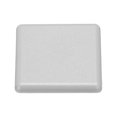 thumbnail image 1 of Standard Plastic Square Aluminum Extrusion End Cap Gray White 40x40mm 24pcs, 1 of 5