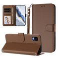 thumbnail image 3 of GANGXUN Wallet Case for TCL 30Z – Magnetic Closure, RFID Blocking, Wrist Strap, Wireless Charging Compatible, 3 of 6