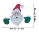 thumbnail image 3 of XWSHYW Decoraciones Navideñas Decoración Navideña para Patio Del Patio In Papá Noel y Alce, 3 of 3