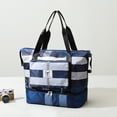 thumbnail image 2 of Bolsa de lona de moda de asas de separación seca y húmeda portátil plegable para gimnasio JShteea Para Estrenar, 2 of 9