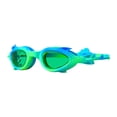 thumbnail image 1 of Gafas de natación para niños, gafas de natación transparentes, ajustables, estilo sirena. Verde, 1 of 8