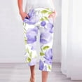 thumbnail image 4 of Women's Modest Swimwear Set, Long Sleeve Rash Guard Top and Long Swim Trunks, Full Coverage Conservative Bathing Suits for Pool Beach Vacation, 4 of 5
