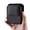Black, variant on Cell Phone Holster Leather Belt Loops Pouch Magnetic For Man Daily With Carabiner