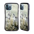 thumbnail image 1 of Head Case Designs Officially Licensed Simone Gatterwe Horses White On The Beach Hybrid Case Compatible with Apple iPhone 13 Pro Max, 1 of 7