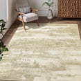 thumbnail image 3 of Boho Washable Area Rugs For Living Room, Vintage Oriental Soft Non-Slip Bedroom Cream Carpet, Farmhouse Distressed Low-Pile Indoor Floor Rug For Dorm Home Office Decor, Ivory/Grey, 3 of 7