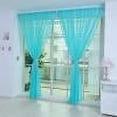 thumbnail image 2 of KQJQS Window Sheer Curtains 78 Inches Long 1 Panel Multiple Colour Sheer Curtains Basic Rod Pocket Panel for Bedroom Living Room Kitchen, 2 of 3