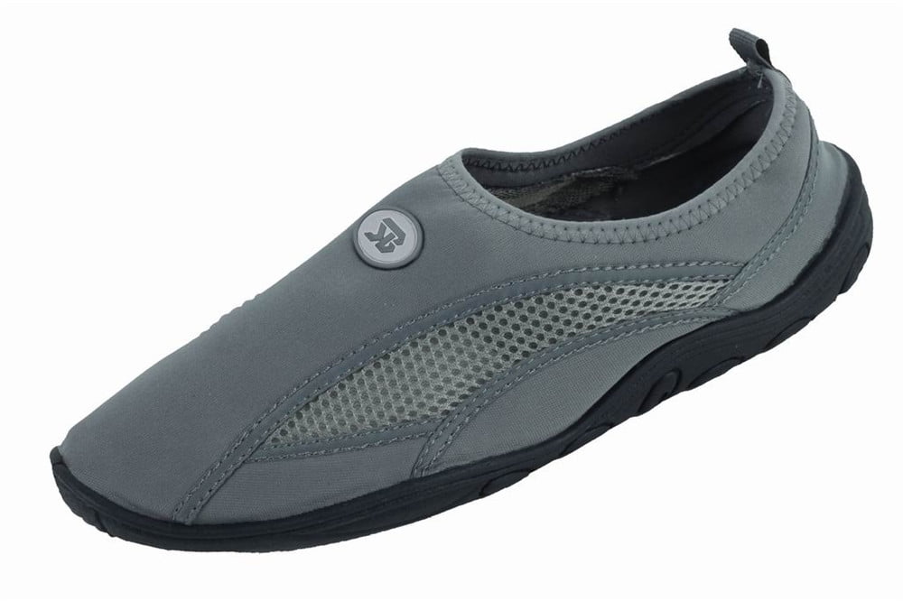 Men's Water Shoes Aqua Socks Slip on Hook & Loop