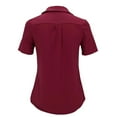 thumbnail image 4 of Womens Golf Polo Shirts Short Sleeve Work Tops Business Casual Collared Dress Blouses Lightweight Tennis Sport Tops, 4 of 6