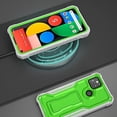 thumbnail image 6 of FITO For Google Pixel 5A Case, Phone Case with Screen Protector and Kickstand (Green), 6 of 7
