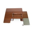 thumbnail image 3 of Arrow Companies, LLC Sydney Hydraulic XL Sewing Cabinet Teak Teak, 3 of 5