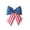 Multicolor, variant on Ouuluon 4th of July Patriotic Bows Gift Wrapping Ribbon, Red White Blue Woven Striped Ribbon for Memorial Day Holiday Party Festive Home Decoration