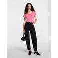 thumbnail image 3 of Scenario Women's Scoop Neck Tee with Cap Sleeves, Sizes XS-XXXL, 3 of 6