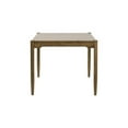 thumbnail image 3 of Pemberly Row Wood Counter Height Square Kitchen Table Dining Surface in Brown, 3 of 6