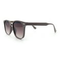 thumbnail image 2 of Womens Breezy Cheerful Thin Plastic Horn Rim Rectangle Sunglasses Beige - Brown, 2 of 4