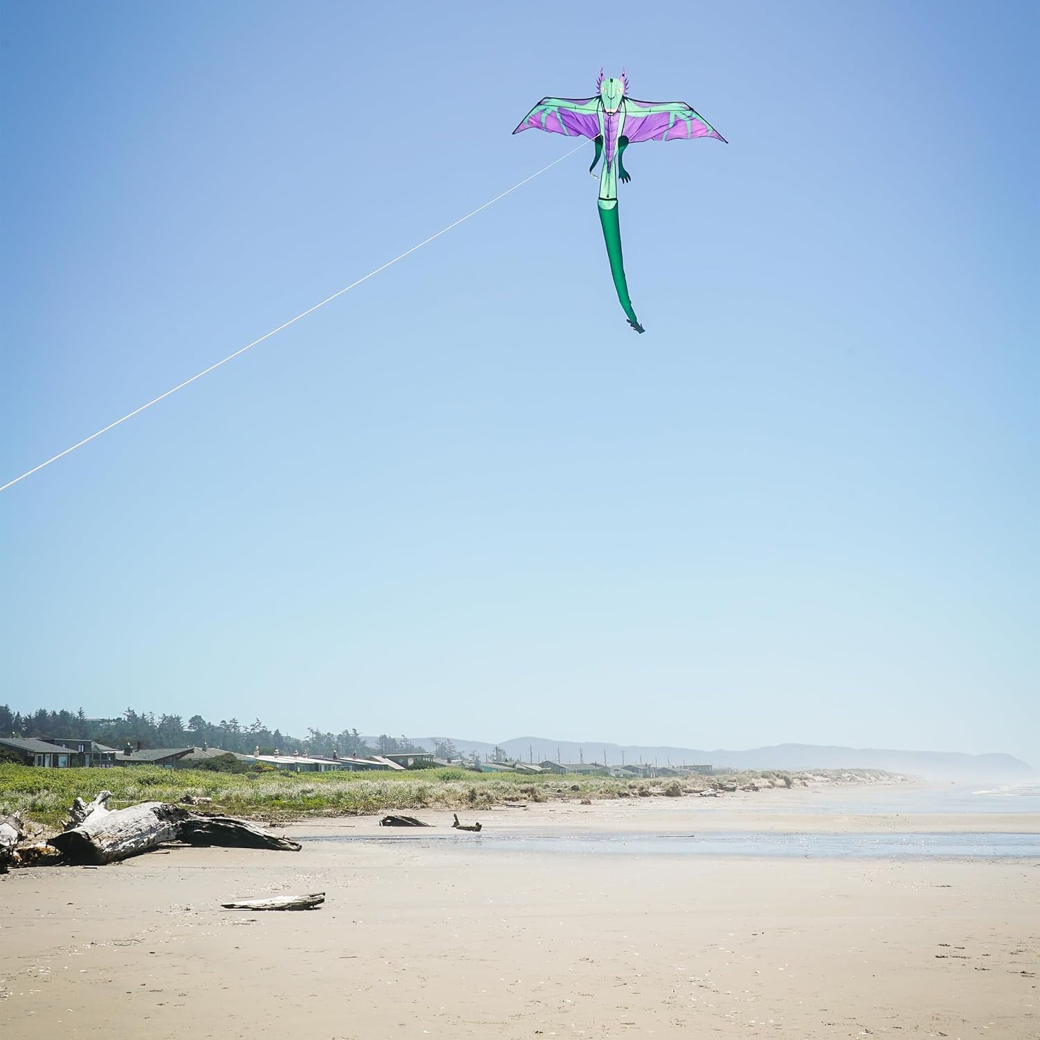 In the Breeze 3399 — 90-inch Dragon Kite — Large, Easy-Flying Kite with Line and Bag Included