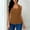 Khaki-a, variant on Women’s Tank Tops Summer Sleeveless Shirts Summer Criss Cross Casual Basic Shirts ,Black,XXL