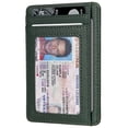 thumbnail image 2 of Tarjetero de piel Wallet RUNBOX Slim con bloqueo RFID, 2 of 5