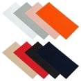 thumbnail image 1 of Parche de reparación de chaqueta de plumas 4" x 8", paquete de 8 parches de tela de nylon autoadhesivos para tienda de campaña y ropa, multicolor, 1 of 7