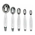 thumbnail image 2 of Cuisipro Stainless Steel Measuring Spoon Set, 2 of 4